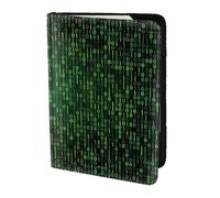 YBGHDAA Hacker Era - Porta passaporto da viaggio, indispensabile per donne, uomini, carte, passaporto, adatto a tutti i passaporti standard, Nero , Taglia unica