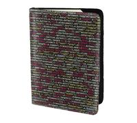 YBGHDAA Programmatore Programmazione Codice Stampa Porta Passaporto Viaggio Must Have per Donne Uomini Carta Passaporto Portafoglio Fit Tutti I Passaporti Standard, Nero , Taglia unica