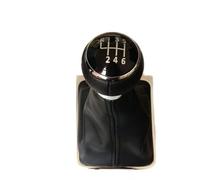 YBGVFCA Pomello Leva Compatibile con per Passat B6 per CC 3C R36 per Passat per TDI per Magotan 2005-2013. Pomello Cambio Manuale A 5/6 velocità Auto, con Leva Cambio Manuale.(6 Speed)