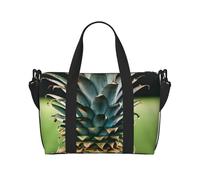 ybhgvc Be A Pineapple Print - Borsa da viaggio a mano, unisex, leggera, impermeabile, per weekend e vacanze