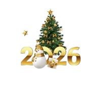 YBNKKUXKN Adesivi per finestre di Natale Decorazioni Natalizie Adesivi for vetrine Natalizie Decorazioni for Interni 2026 Adesivi Natalizi for casa, Ufficio, Aula(S)