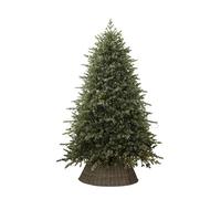 YBNKKUXKN Albero Natale Albero di Natale Completo con Il Fogliame di Aghi più Realistico, Altezze Multiple e Illuminazione con Alberi circostanti Alberi Natale(1.5m)