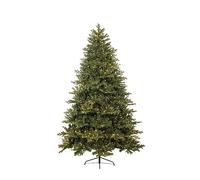 YBNKKUXKN Albero Natale Christmas Tree 7Feet Tall Artificial Tree with Metal Base Artificial Holiday Trees Easy to Set Up Easy to Connect Alberi Natale(Light,1.8m)