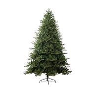 YBNKKUXKN Albero Natale Christmas Tree 7Feet Tall Artificial Tree with Metal Base Artificial Holiday Trees Easy to Set Up Easy to Connect Alberi Natale(No Light,1.8m)