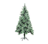 YBNKKUXKN Albero Natale Realistico Albero di Natale Artificiale in Abete con Punte dei Rami in PVC e Base Pieghevole for l'arredamento della casa Alberi Natale(8ft)
