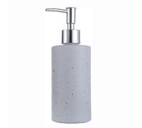 YBNKKUXKN Banco Dispenser di Sapone Adatto for Dispenser di Sapone da Bagno e da Cucina for Le Mani in Vetro Spesso flacone a Pressione Bianco 350 ml Bottiglia(Wit,B)