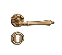 YBNKKUXKN Entry Door Handle with Lock For Front Entrance and Bedrooms Vintage Magnetic Mute Split Lock maniglia porta(Color3)