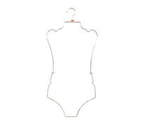 YBNKKUXKN Portaabiti Espositore for Bikini a Forma di Corpo in Metallo, palo di Supporto Pieghevole, Adatto for riporre i Costumi da Bagno, Disponibile in Quattro Colori stendiabiti(Rose Gold)