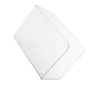 YBNKKUXKN Portariviste Portariviste trasparente da scrivania, verticale, in acrilico, for ufficio, casa e esposizione di libri porta libri