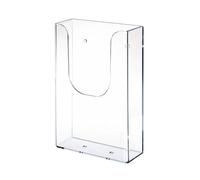 YBNKKUXKN Portariviste Portariviste verticale da parete in acrilico trasparente for brochure e riviste, ideale for scrivanie da ufficio e da lavoro porta libri