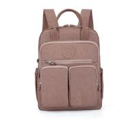 YBNKKUXKN Zaino Zaino Casual alla Moda, Resistente all'Acqua con Tasche Multiple for la Scuola, i Viaggi, l'università, all'aperto, Zaino for Laptop for Uomini e Donne Cartella(Roze)