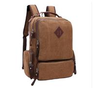 YBNKKUXKN Zaino Zaino da Viaggio for Laptop, Resistente e Leggero, con Tasca Frontale portaoggetti e Organizer Integrato - Zaino Premium for Uomo e Donna Cartella(Bruin)