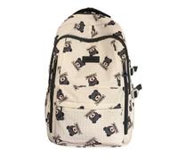 YBNKKUXKN Zaino Zaino for la Scuola con Motivo a Orso, Leggero, da 17 Pollici, for Ragazze e Ragazzi, Casual, for Scuola Superiore e università Cartella(Roze)