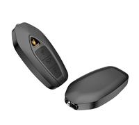 YBOUYB Guscio Chiave Auto per Lamborghini Revuelto,Custodia Protettiva per Chiave dell'automobile Protezione AntiGraffio vestibilità Precisa,C Black