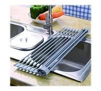 YBPQABCL Cremagliera di drenaggio Acciaio Inossidabile scolapasta Dish Drying Sink Filtro Regolabile for la Cucina di Verdure della Frutta Lavare 20.5in Drain Rack Cremagliera per drenaggio