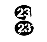 YBRAVO Serbatoio Protector Sticker Moto Decalcomanie Moto Numero 1-20 Custodia per Vespa Serie 2 Sei Giorni GTS 300 GTV250 GTV125 300 HPE