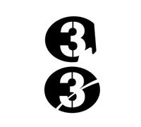 YBRAVO Serbatoio Protector Sticker Moto Decalcomanie Moto Numero 1-20 Custodia per Vespa Serie 2 Sei Giorni GTS 300 GTV250 GTV125 300 HPE