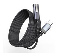 YBSGO Cavo da USB-C a magnetico 3 da 140 W, 2 m, cavo di ricarica a 90° compatibile con ricarica Magsafe per MacBook Air M3 2024 13" 15"/Pro 14" 16", 2023/2022 Air 13" 15" M2/Pro 14" 40 cm. 6 cm, Pro