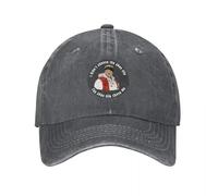 YBTJIMFL Cappello da Baseball Regolabile Skux Life, Hunt for The Wilderpeople: ON Black Luxury Man for Men Classic Washed Diaged Denim Daged Outdoor Outdoor Hat