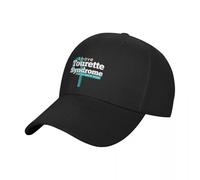 YBTJIMFL Cappello da Baseball Unisex Regolabile Ho la sindrome di Tourette Solo per Farlo Sapere Nastro Teal - Consapevolezza della Tourette Cappello Sportivo da Uomo da Outdoor Donna