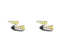 YBVDCXP Freno Luce Stop Lampada 12V Moto Lampeggiatore LED Indicatori di Direzione Luce M10 Indicatore Che Scorre Lampada Universale per GSX S1000 GSR 400 750 600 per VS&trom