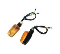 YBVDCXP Freno Luce Stop Lampada 2 Pezzi Moto Luci Lampeggianti LED Indicatori di Direzione Lampada Ambra Universale Moto Indicatore Lampeggiante Posteriore Fanale Posteriore 12V