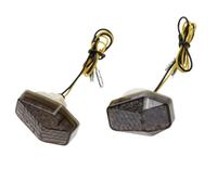 YBVDCXP luce segnalazione moto Coppia di indicatori direzione universali per moto per Suzuki GSXR K1-K4 SV600/1000 per BANDIT 600S/12005 DL650