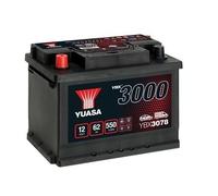 YBX3078 YUASA Batteria avviamento per ALFA ROMEO,BOGDAN,BUICK,CHANGAN,CHEVROLET,
