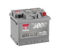 YBX5063 YUASA Batteria avviamento per ,ALFA ROMEO,ANADOL,AUDI,AUSTIN,BEDFORD,BMW