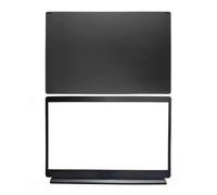 YBYGZYDPX Cerniera Shell Cornice LCD Adatta for Acer A515-54 A515-54G | Custodia superiore con cover posteriore for LCD portatile A515-55 A515-55G N18Q13 parte(BLACK A B Guscio)