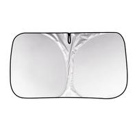 YBZNCASC Auto Parabrezza Parasole, per Renault Master 2019-2024 2025 Coprisole Interno Protezione UV e Isolamento Proteggi Copriparabrezza dal Sole