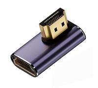 YC° CY 8 K Cavo HDMI maschio a HDMI 2.1 femmina verticale 90 gradi ad angolo retto basso profilo UHD adattatore di estensione supporto 8K 60Hz HDTV