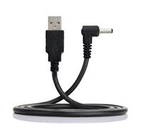 YC° CY USB 2.0 tipo A maschio ad angolo retto 3,5 x 1,35 mm DC 5 V spina di alimentazione connettore barilotto 90 gradi cavo di ricarica, HX-U2-111-RI-HX