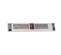 Ycauty Alimentatore LED Convertitore Ultra Sottile e Durevole da 200 W per Luci LED, 12 V 16,7 A, Design Compatto, Lega di Alluminio