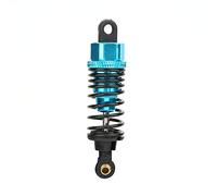 Ycauty Ammortizzatore RC in lega di alluminio per HSP 1/10 RC Drift Car, riduce efficacemente le vibrazioni, 4 pezzi, argento (blu)