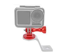 Ycauty Base adattatore per action camera, in lega di alluminio, colore | Connessione versatile, resistente alla ruggine, perfetta per la fotografia.