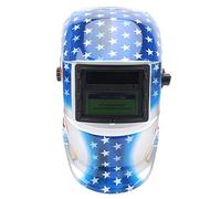 Ycauty Casco elettrico per saldatura, elegante e ultraleggero, con oscuramento automatico, per saldatori professionisti, materiale ABS resistente, 1 pezzo