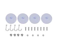 Ycauty Kit di Pannelli Fai da Te Neri per la Creazione di Macchine da Gioco Personalizzate, Materiale Acrilico di Alta qualità con Superficie Ultrafine, Perfetto per i Giocatori Nostalgici