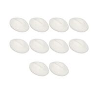Ycauty Labbra per Pratica in Silicone a Bocca Aperta 3D 10 Pezzi, Modello Realistico di Labbra Finte per Materiale Didattico per la Formazione delle per il Trucco Permanente (Semi Transparent White)