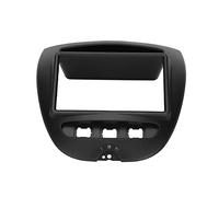 Ycauty Mascherina autoradio per Citroen C1, montaggio doppio DIN | Facile installazione, materiale ABS antigraffio, regolazione senza cuciture, ricambio per 107