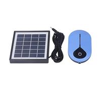 Ycauty Pompa Ad Ossigeno Pompa Ad Aria Solare a Basso Rumore Ed Alta Efficienza per Acquario con Acquario 1 unità
