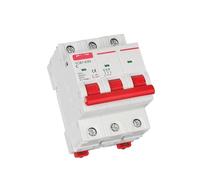 YCB7-63N 1P 2P 3P 4P piccolo interruttore automatico con potere di interruzione montato su guida YCB6H-63 versione aggiornata(3P,6A)