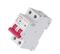 YCB9-80DM 2P DC MCB 6KA 500V Mini interruttore 16A 20A 25A 32A 40A 50A DC MCB for impianto fotovoltaico Protettori di dispersione a terra (Color : 2p, Size : 40A)