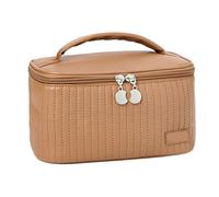 YCBMINGCAN Borsa da viaggio per trucco, torta, PU, grande capacità, Advanced Sense, borsa portaoggetti, borsa da viaggio, pochette da sera, caffè, taglia unica