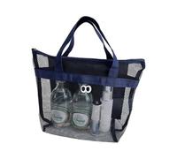 YCBMINGCAN Eye, borsa da spiaggia in PVC, borsa da viaggio, borsa da nuoto, borsa da bagno, borsa trasparente Labiales En Crema, Blu marino, taglia unica