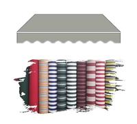 YCBTPS - Tessuto di ricambio per tenda da giardino retrattile, 3 x 2,5 m, 280 g, 100% poliestere, resistente, per balcone o terrazza (3,6 x 1,5 m)