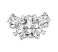 Yccafgaanm 2 clip decorative per scarpe con tacco alto e strass con fibbia da sposa clip clip clip per scarpe da donna (colore: H, taglia: taglia unica) (E taglia unica)