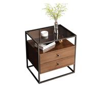 YCCHAH Letto contenitore Comodino Semplice Camera da Letto Affitto Stanza di Stoccaggio Stile Italiano Piccolo Scaffale desktop