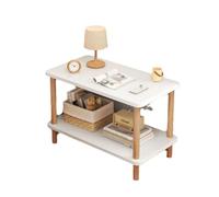 YCCHAH Letto contenitore Comodino Tavolino moderno Camera da letto Scaffale comodino a due strati Semplice armadio for la casa desktop(A)