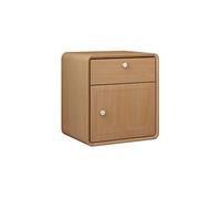 YCCHAH Letto contenitore Nordic Minimalist Dadside Table Locker Camera da letto piccolo comodino doppio cassetto portain portaoggetti del soggiorno desktop(B)